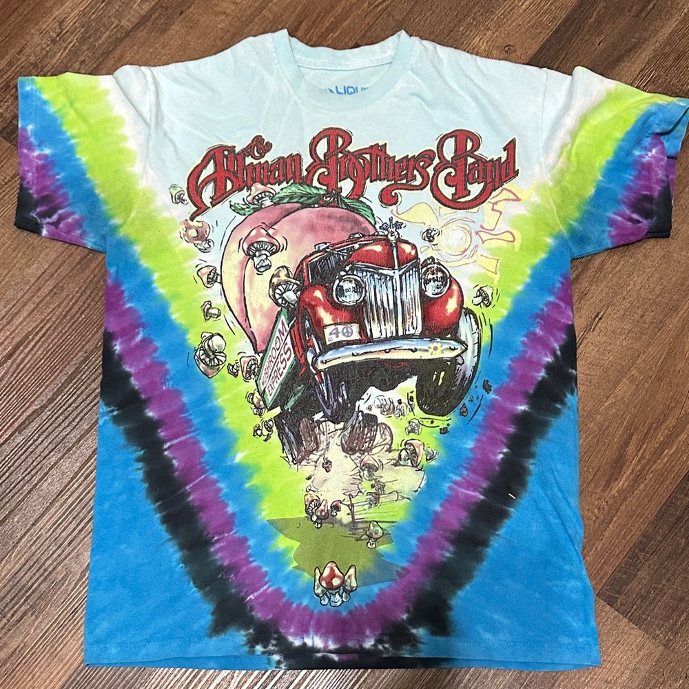 Liquid Blue Allman Brothers Band Tie-Dye Tee